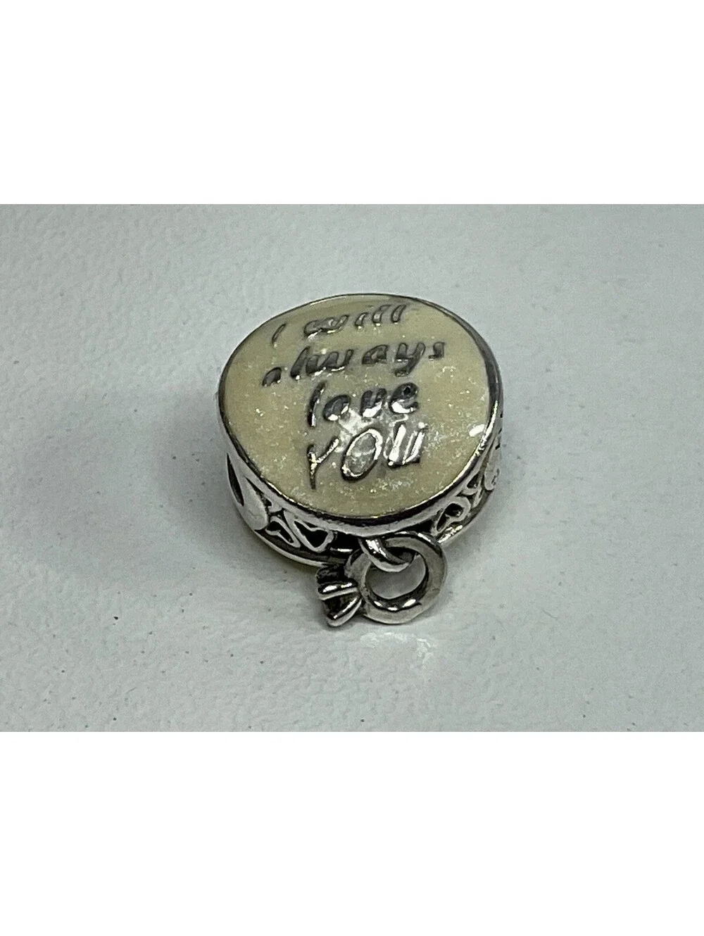 Pandora Mickey And Minnie I Will Always Love You Enamel Charm Limited Edition